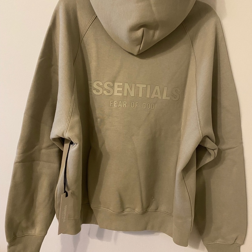 FOG-Fear Of God essentials pullover hoodie pistachio - Picture 2 of 5